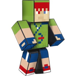 Boneco Robin Hood - Família Arqueira 25cm Minecraft Youtubers Algazarra