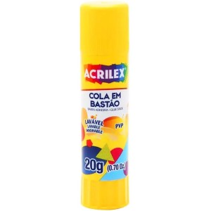 Cola em Bastão 20g Escolar Acrilex