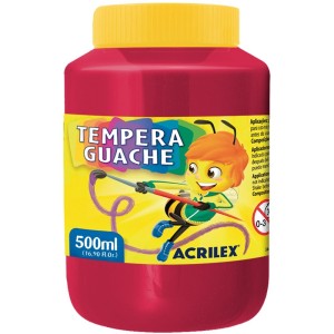 Tempera Guache 500ml - Magenta 549 Acrilex