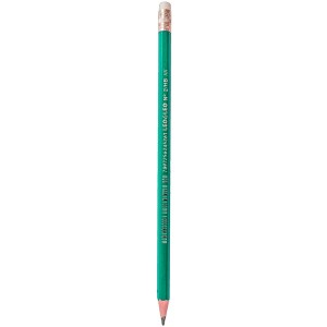 Lápis Preto N2 Verde com Borracha Leo e Leo