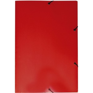 Pasta com Elástico Papelão Vermelha 0199.U Dello