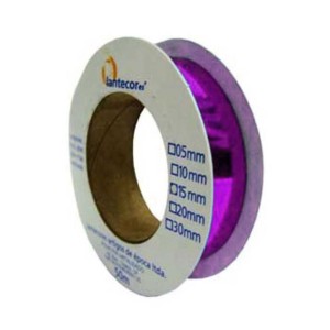 Fita Metalóide 10mm - Pink c/50 Metros Lantecor