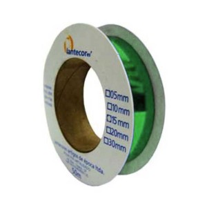 Fita Metalóide 10mm - Verde c/50 Metros Lantecor