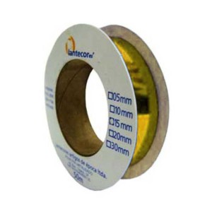 Fita Metalóide 15mm - Ouro c/50 Metros Lantecor