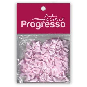 Laço de Cetim 10mm - Rosa Bebê c/50 Progresso