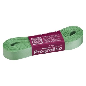 Fita de Cetim n.3 0232 - Verde Menta Progresso