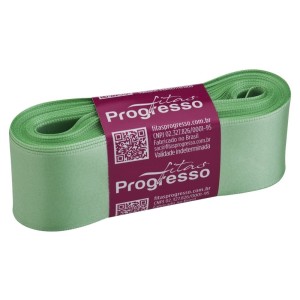 Fita de Cetim n.9 0232 - Verde Menta Progresso
