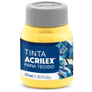 Tinta para Tecido 37ml - Amarelo Canário 589 Acrilex