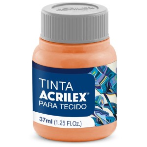 Tinta para Tecido 37ml - Amarelo Pêssego 538 Acrilex