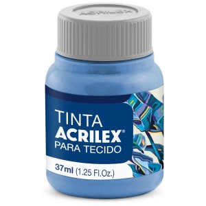 Tinta para Tecido 37ml - Azul Inverno 584 Acrilex