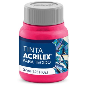 Tinta para Tecido 37ml - Rosa Escuro 542 Acrilex