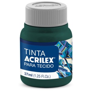 Tinta para Tecido 37ml - Cinza Onix 629 Acrilex
