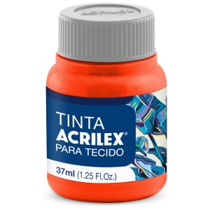 Tinta para Tecido 37ml - Tangerina 801 Acrilex
