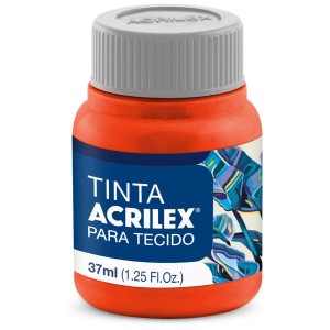 Tinta para Tecido 37ml - Vermelho Tomate 583 Acrilex