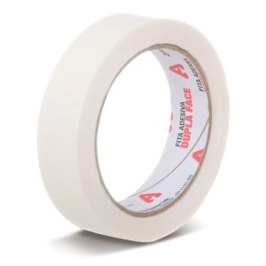 Fita Dupla Face Transparente 19mm x 30m Adere