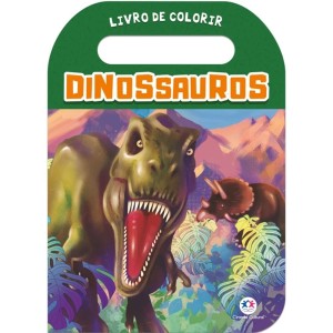 Livro de Colorir com Alça - Dinossauros Ciranda Cultural
