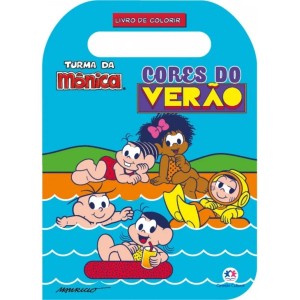 Livro de Colorir com Alça - Turma da Mônica - Cores do Verão Ciranda Cultural