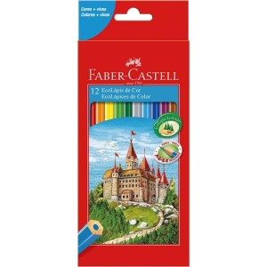 Lápis de Cor 12 Cores Faber Castell