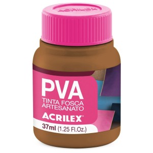 Tinta PVA Fosca 37ml - Marrom 531 Acrilex