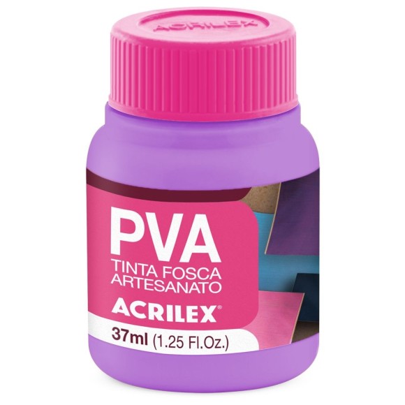 Tinta PVA Fosca 37ml - Orquídea 915 Acrilex