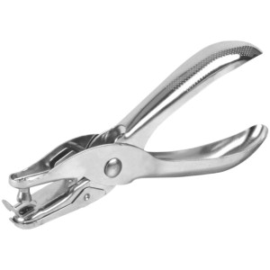 Perfurador de Papel 1 Furo Alicate para 6 Folhas GE-01 Gramp Line
