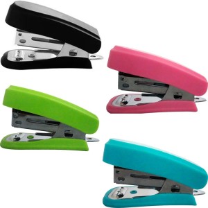 Mini Grampeador Colorido 6,6cm para 12 Folhas GE-1044 Gramp Line