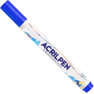 Caneta para Tecido Acrilpen - Azul Turquesa Acrilex