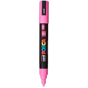 Caneta Posca PC-5M - Rosa Uniball