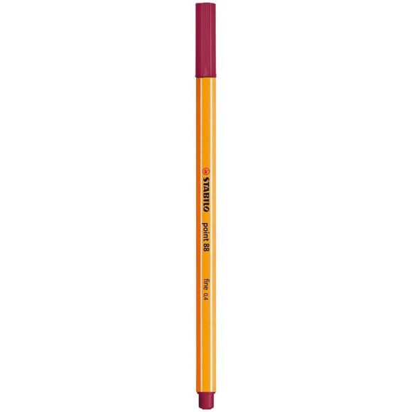 Caneta Stabilo 0.4mm Point 88/50 Vinho