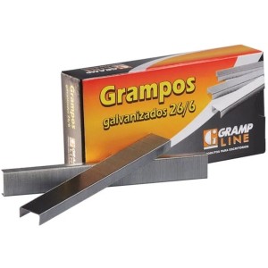 Grampo 26/6 Galvanizado c/5000 Gramp Line