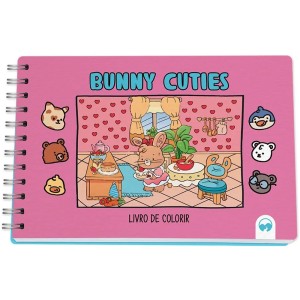 Livro de Colorir Cuties - Bunny Cuties Vale das Letras