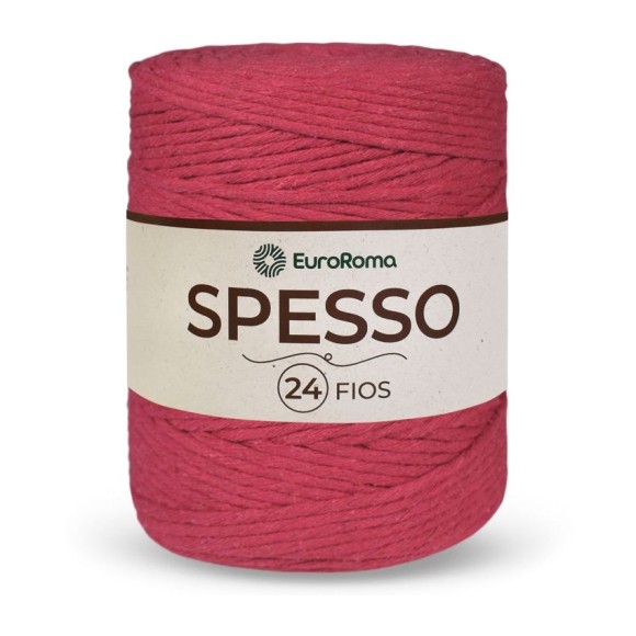 Barbante Spesso 24 Fios 1070 - Melancia 1kg EuroRoma