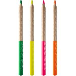 Lápis Marca Texto Fluo Neon Tris