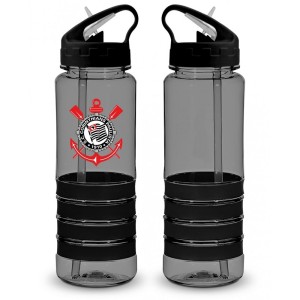 Garrafa Plástica 750ml - Corinthians Brasfoot