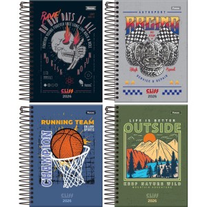 Agenda 2026 Cliff 176 Folhas Foroni