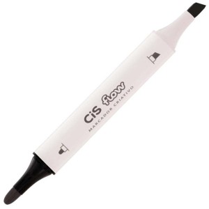Marcador Criativo Flow - Preto CiS