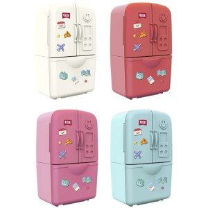 Apontador Duplo com Borracha Frost Geladeira Tris