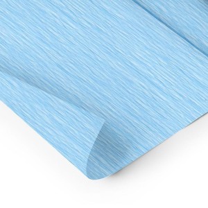 Papel Crepom Impermeável 48cm x 2m - Azul Claro