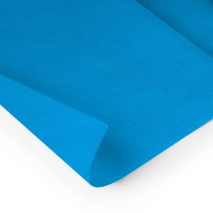 Papel Crepom Simples 48cm x 2m - Azul Royal