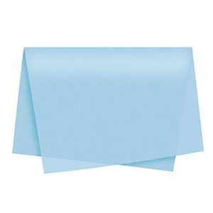 Papel de Seda 48x60cm - Azul Claro
