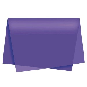 Papel de Seda 48x60cm - Roxo c/100