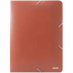 Pasta com Elástico A4 Terroso Terracota A02T-TC Plascony