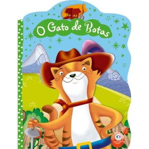 Livro O Gato de Botas - Contos Clássicos Recortados Ciranda Cultural