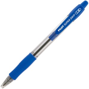 Caneta Esferográfica 1.6mm Super Grip Azul Pilot
