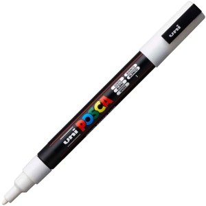 Caneta Posca PC-3M - Branca Uniball