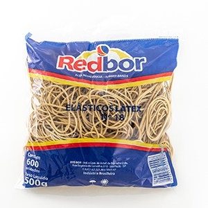 Elástico Látex 500g c/600 Redbor