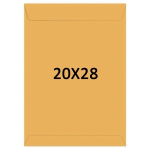 Envelope 20cm x 28cm - Kraft Ouro Scrity