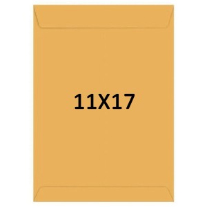Envelope 11cm x 17cm - Kraft Ouro c/250 Scrity