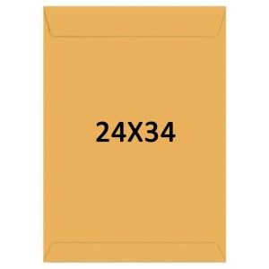 Envelope 24cm x 34cm - Kraft Ouro c/10 Scrity