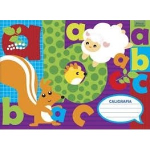 Caderno de Caligrafia 1/4 Flexível 40fls Foroni